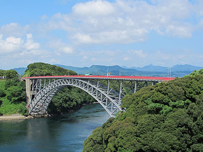 Saikai Bridge and Shin Saikai Bridge